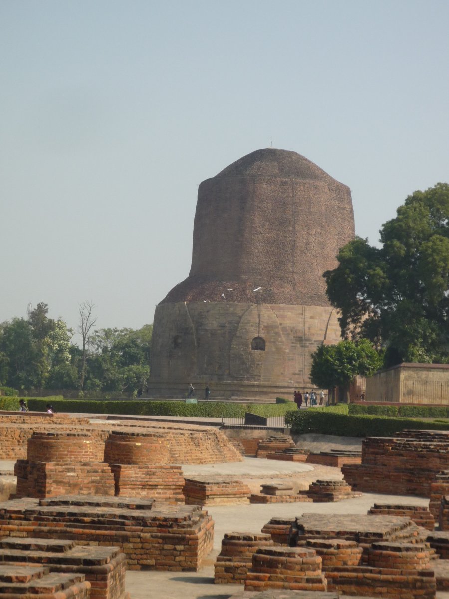 Dhamekh Stupa - Buddha's stay and preaching08